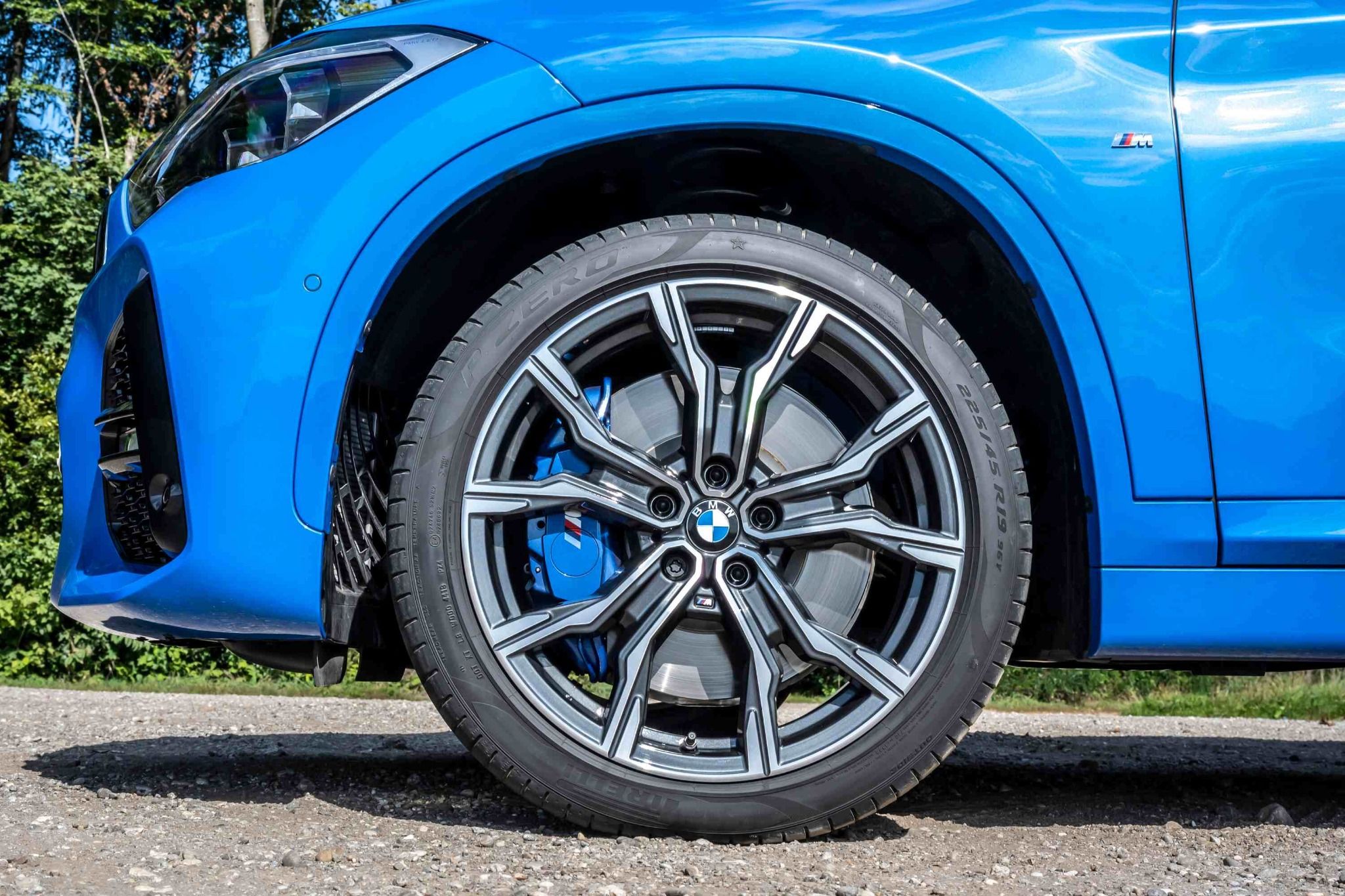 Close Up of X1 BMW Wheel