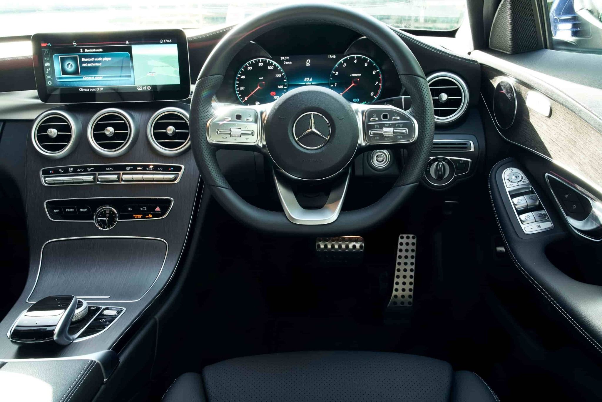 Interior of Mercedes Benz C-Class