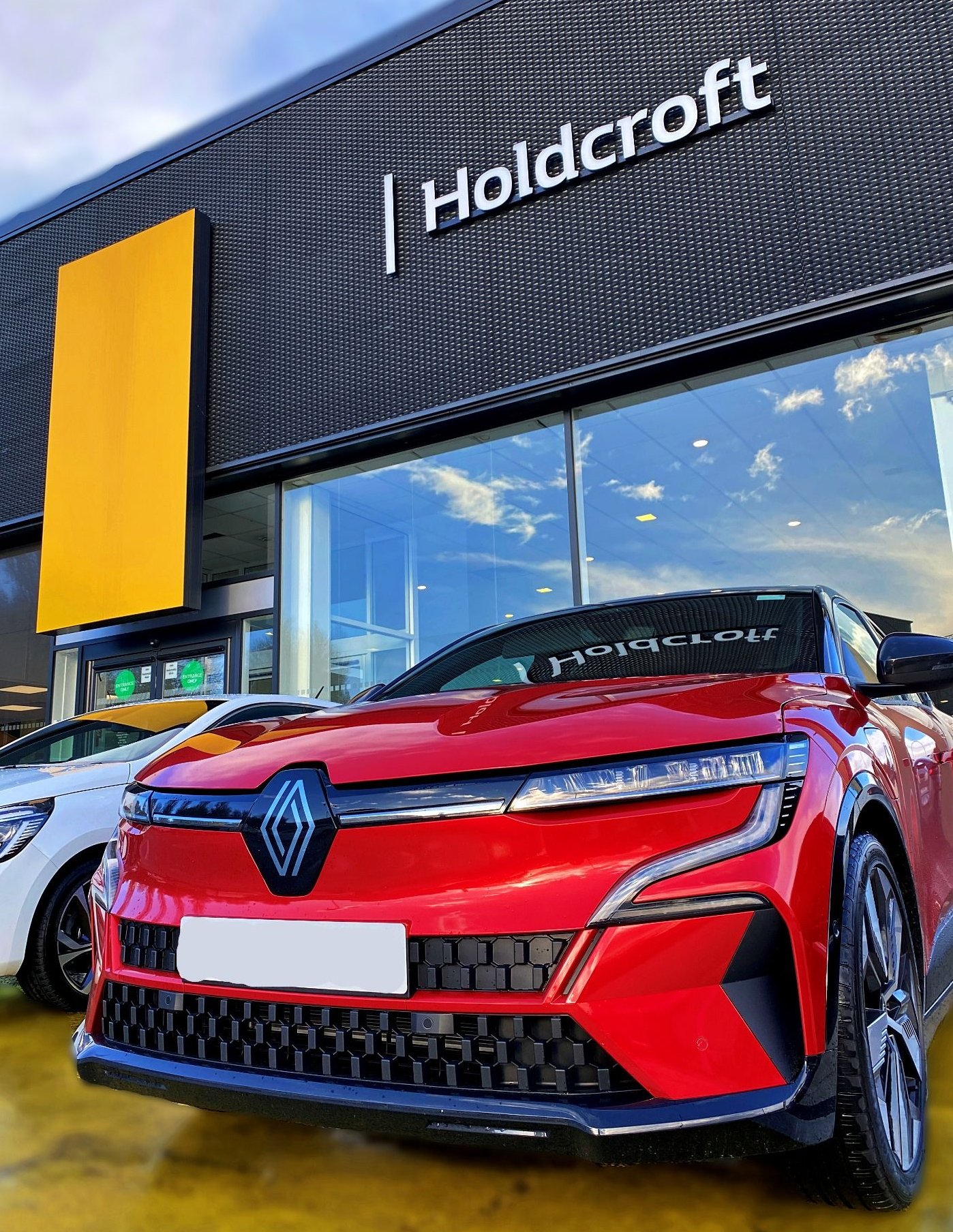Renault Megane E-Tech at Holdroft