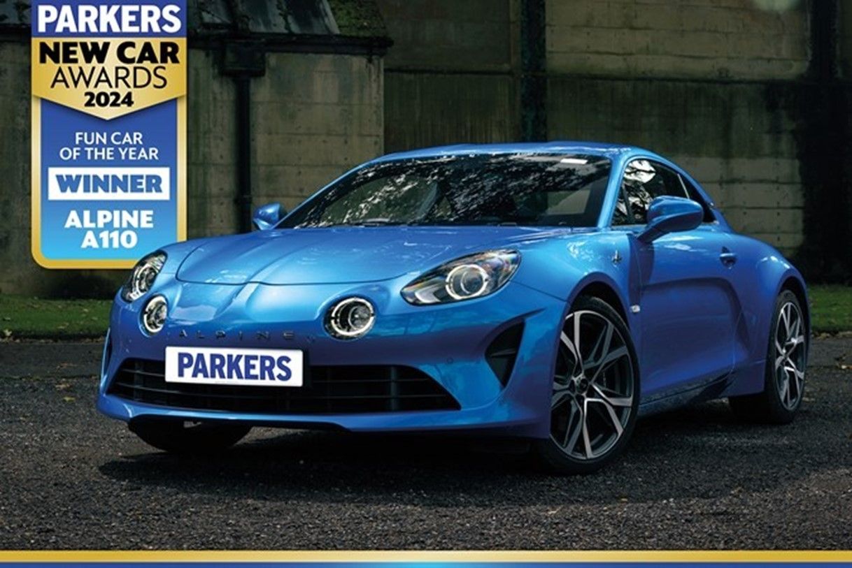 Alpine A110: Fun Car of the Year at Parkers New Car Awards 2024