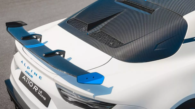 Alpine a110 r Le Mans edition rear