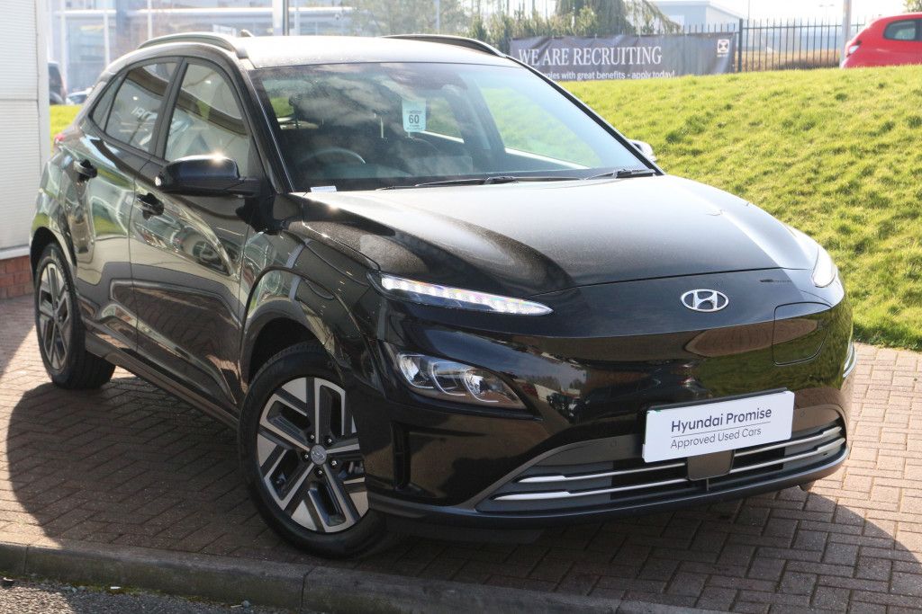 Black Hyundai Kona Electric