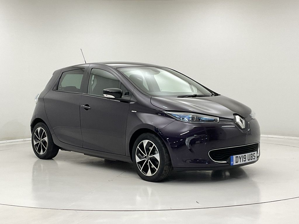Blue Renault Zoe Blue Renault Zoe