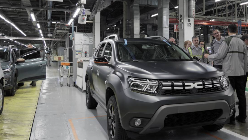 dacia production line