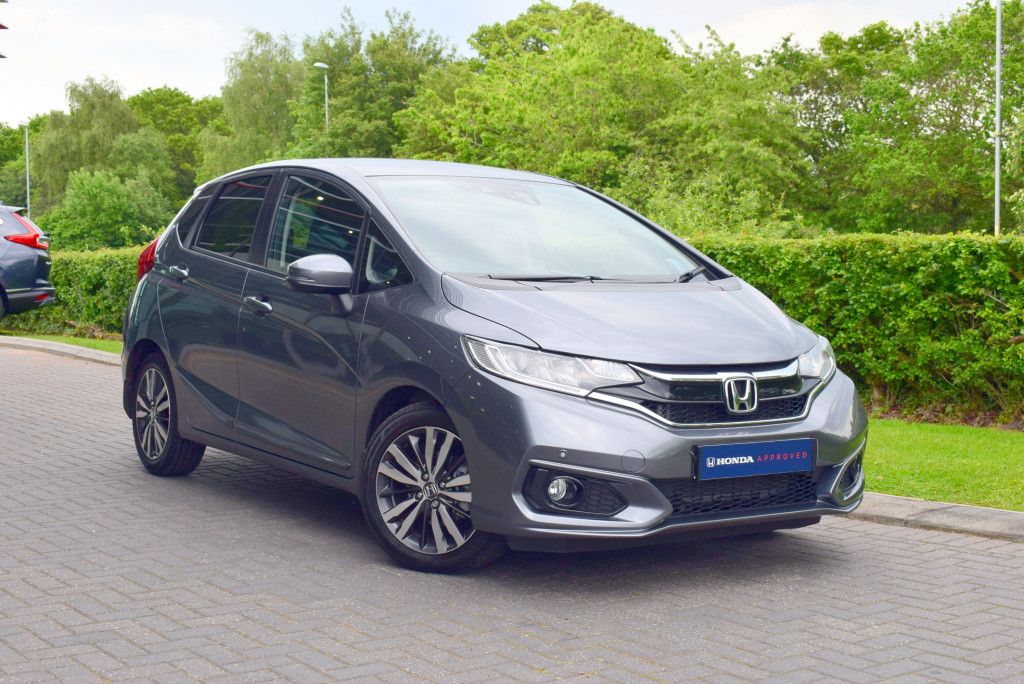 Grey Honda Jazz Grey Honda Jazz