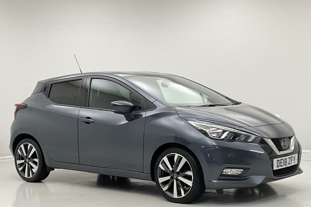 Grey Nissan Micra Grey Nissan Micra