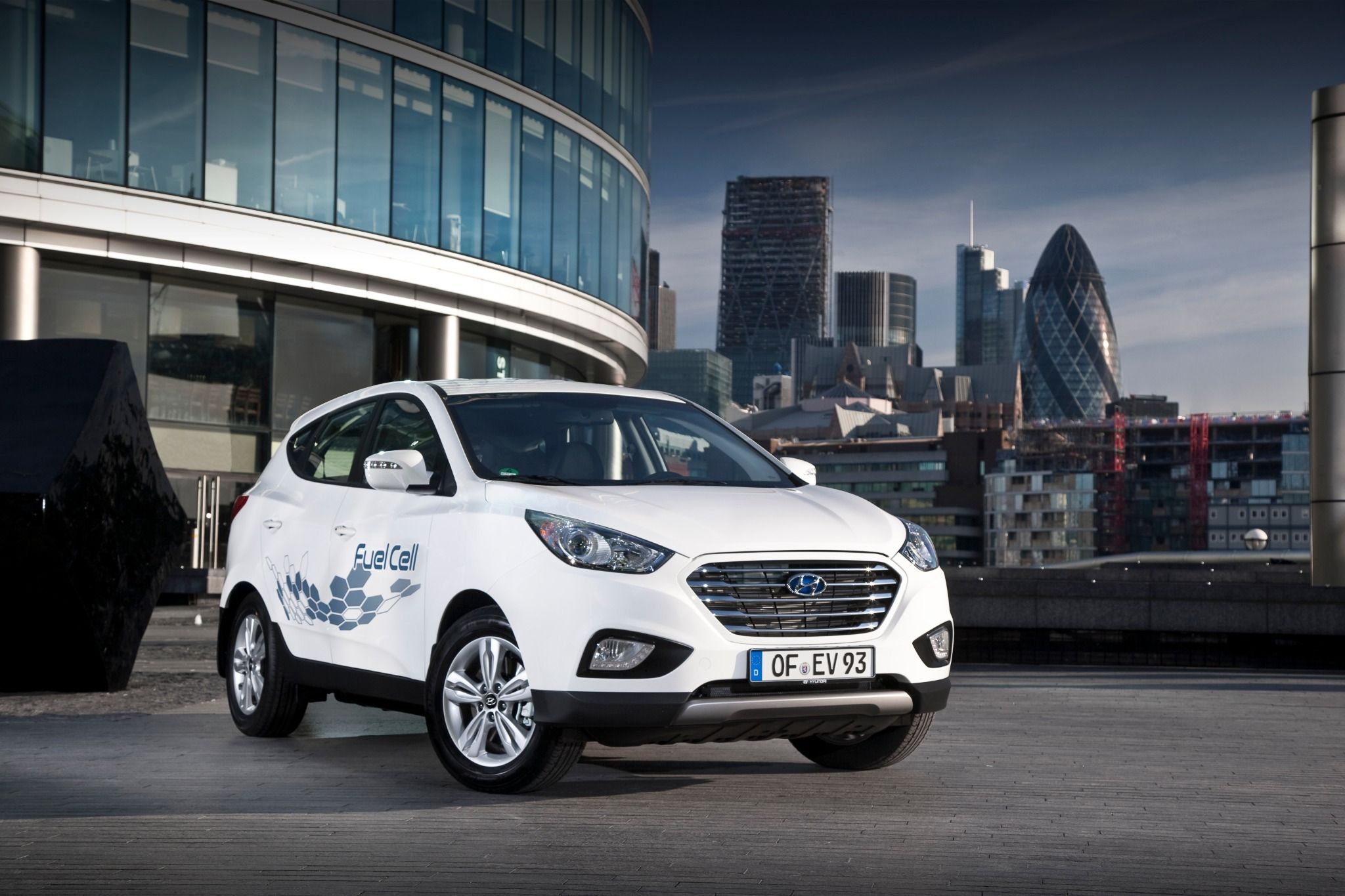 Hyundai ix35 Hydrogen White