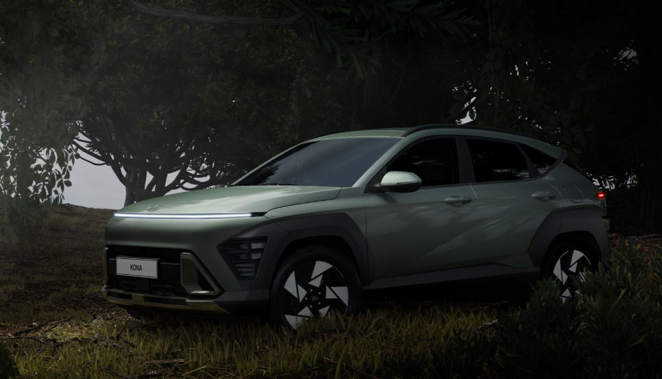 Grey Hyundai Kona