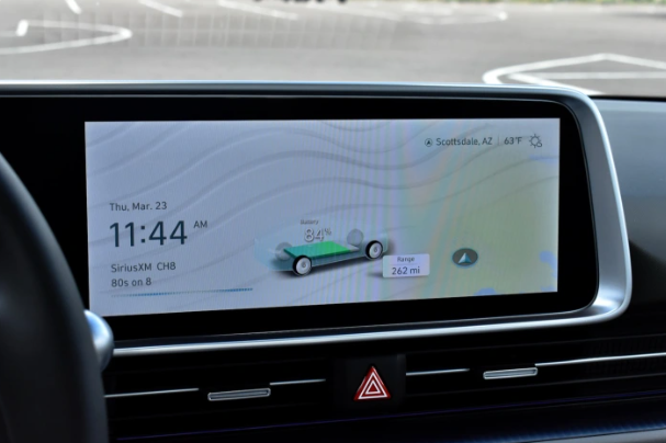 Ioniq 6 tech control screen