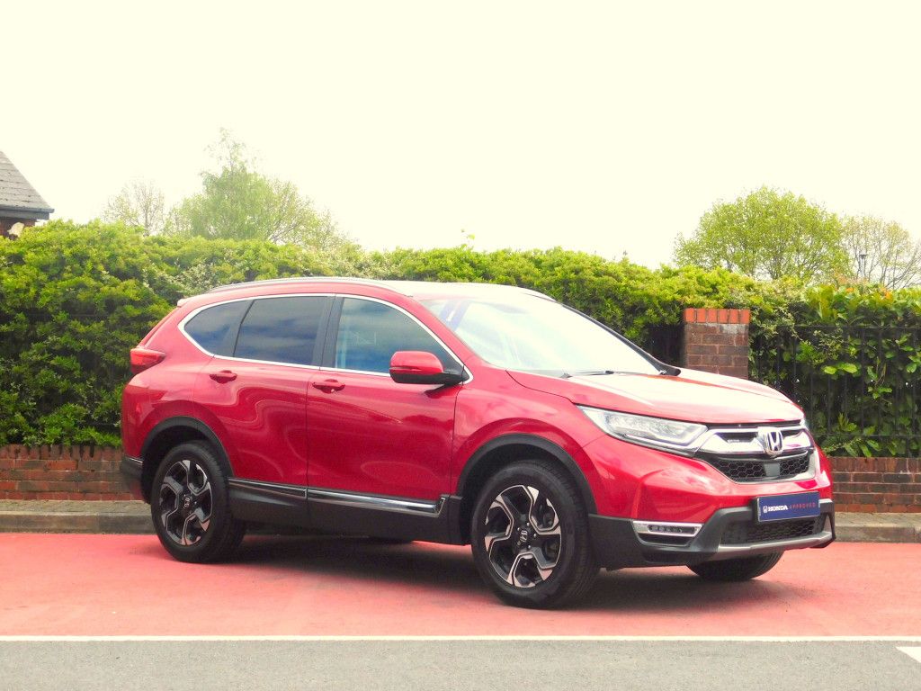 Red Honda cr-v Red Honda cr-v