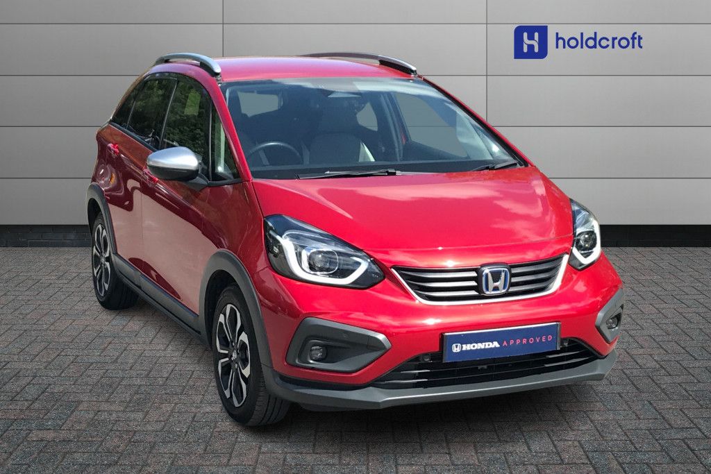 Red Honda Jazz Crosstar Red Honda Jazz Crosstar