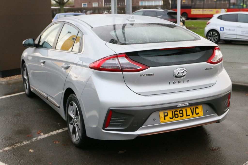 Silver Hyundai Ioniq