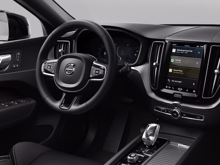 Volvo XC60 Black Edition controls