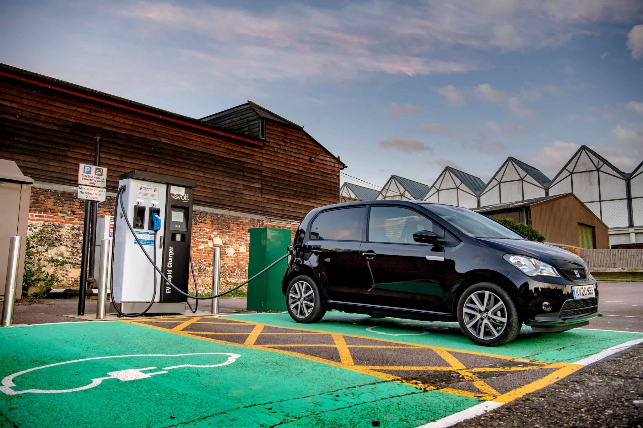 Electric SEAT Mii Parked Up